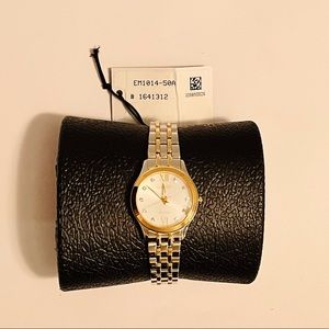 Citizen Eco-Drive Classic Diamond Stainless Steel Ladies Quartz Watch